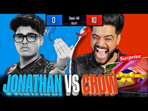 JONATHAN VS CROW 1V1 INTENSE FIGHT @JONATHANGAMINGYT | SONY BRAVIA X82L TV