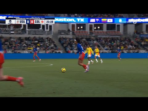 Lily Yohannes USWNT v Colombia - SheBelieves 2025