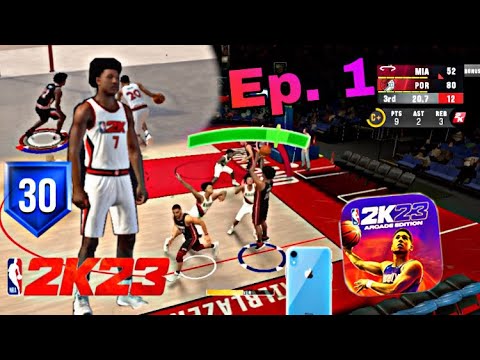 WE HERE ROOKIE  | NBA 2K23 Mobile My Career Ep. 1
