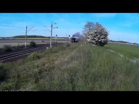 16 05 2015r Fałkowo pociag specjalny Popiel do Kruszwicy