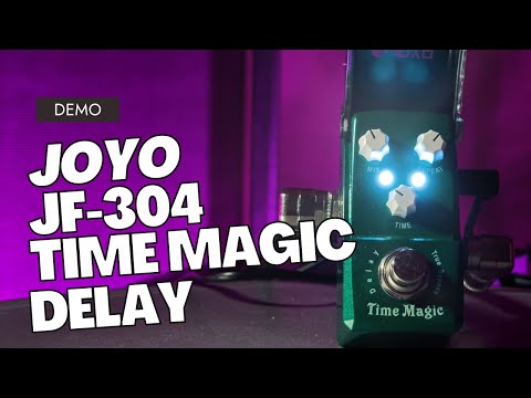 Joyo JF-304 Ironman Time Magic Delay gitarr-effekt-pedal demo