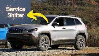 “Service Shifter” warning in the Jeep Cherokee KL
