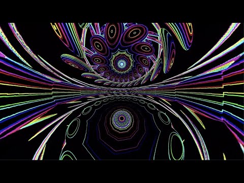 360 VR Kaleidoscope Tunnel  (Chroma Road)