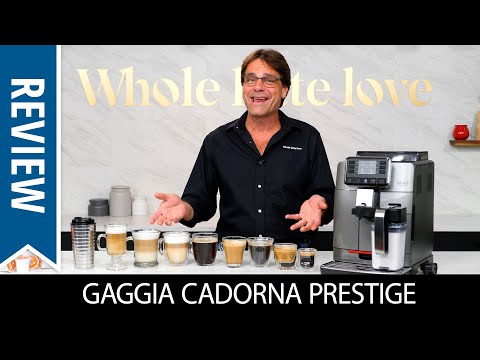 Review: Gaggia Cadorna Prestige Super Automatic Espresso Machine