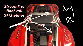 Best RC Body Roof Skid Protectors, Roof Rails, Skid plates