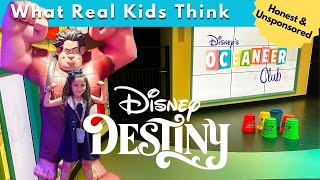 Disney Destiny Kids Clubs From A Real Kid’s POV - Unsponsored Review of the NEW Oceaneer Club!