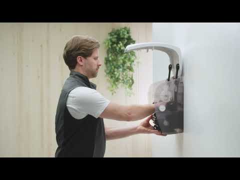 Tutorial: Katrin System Towel Dispensers - easy to change paper feed mechanism