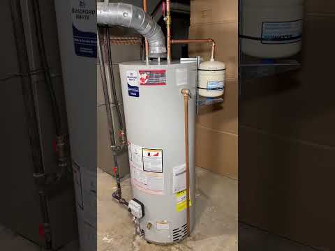 Best way to support a thermal expansion tank.