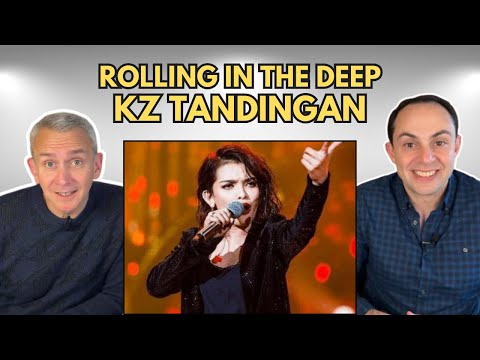 FIRST TIME HEARING Rolling In The Deep by KZ Tandingan REACTION