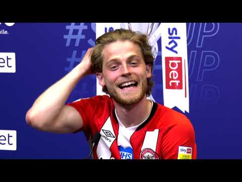 Brentford 2-0 Swansea - Mathias Jensen - Post-Match Press Conference - Championship Play-Off Final