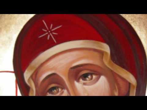 Sad paint- Theotokos tears-bekhit