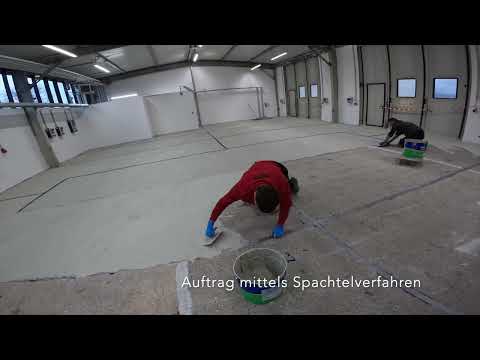 Spachtelboden Berlin - Gespachtelter Estrich Boden - Design Estrichboden spachteln