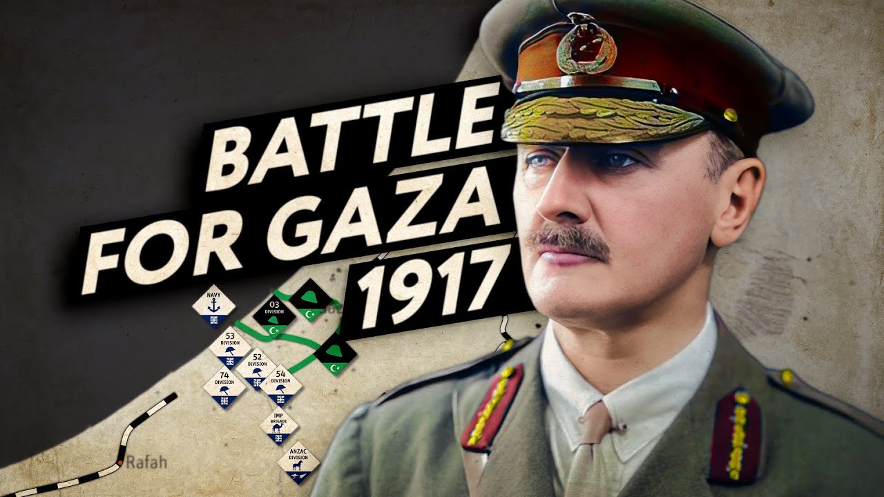 Battle for Gaza 1917: The Palestinian Campaign of WW1 (Documentary)