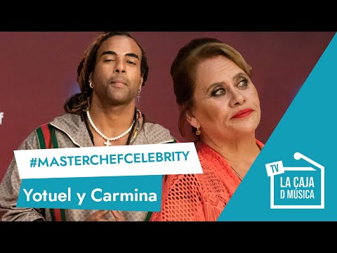 YOTUEL y CARMINA : "Se ha creado una FAMILIA dentro de MASTERCHEF CELEBRITY con gran comunicación"