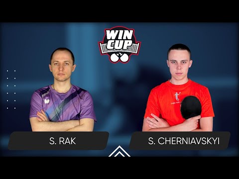 11:00 Serhii Rak - Serhii Cherniavskyi West 1 WIN CUP 07.07.2024 | Table Tennis WINCUP
