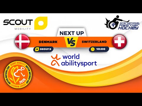 Group B | Denmark VS Switzerland | IPCH Scout Mobility Dutch Nations Cup 2025