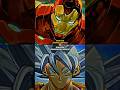 Iron Man Marvel Comics Vs Son Goku Dragon Ball Manga Battle Vsshorts Marvel Dragonball