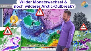 GFS 12er mit klassischem Arctic-Outbreak. Macht sich die Polarwirbel-Änderung langsam bemerkbar?