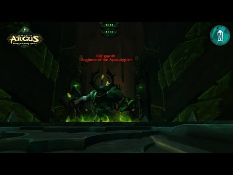 Antorus the Burning Throne - Hope's End patch 7.3.2 Part 1 Kin'garoth