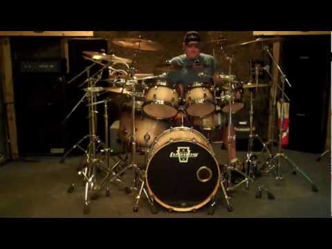 Ludwig Epic Funk Acoustic Drum 22" Natural Black Burst image 10