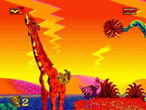 le roi lion megadrive pc