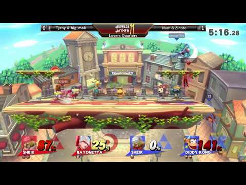 Midwest Mayhem 11 DOUBLES LOSERS QUARTERS: Tyroy & big_mak vs. Nom & Zinoto
