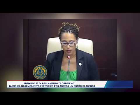 E punto tabata ku despues di 3 aña Parlamento mester por a haña un update di e Komishon Mullet Bay