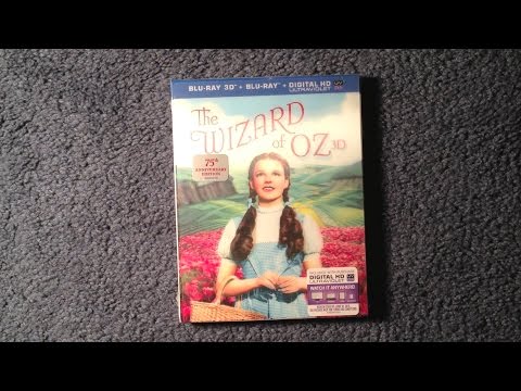 Unboxing The Wizard of Oz Blu-Ray 3D/Blu-Ray/UltraViolet