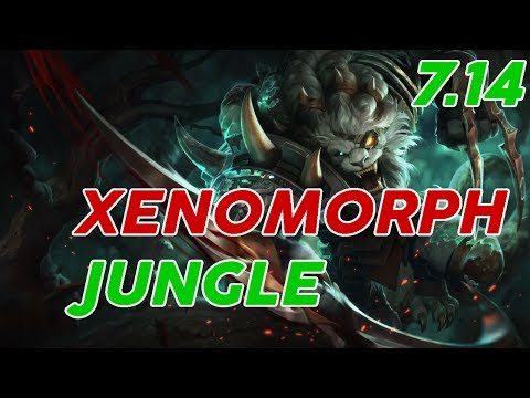 Xen0morph Rengar Jungle Patch 7.14
