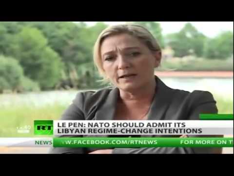 Libya / France: Marine Le Pen: "NATO kills hundreds, even thousands of Libyans - BABIES!"