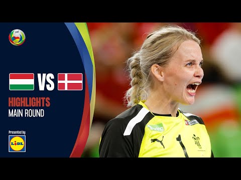 Denmark snatch victory | Hungary vs Denmark | Highlights | MR | Women's EHF EURO 2022