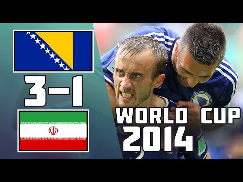 Bosnia and Herzegovina 3 - 1 Iran | World Cup 2014 | Highlights
