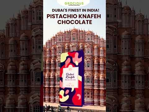 Craving something sweet? Dive into Dubai’s viral Knafeh Chocolate Bar