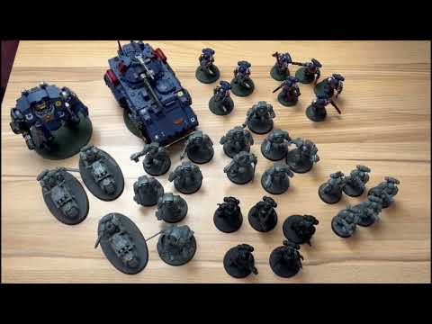 Warhammer 40k - 10. Edition - Battlereport 1 - Armeevorstellung: Sisters of Battle vs. Space Marines