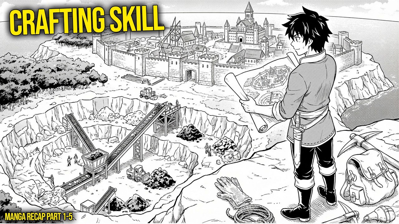 Exiled For A Mining Skill, He Transforms Island Into A Kingdom With His Production Cheat | Manga