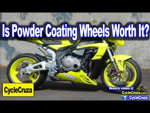 Is Powder Coating Motorcycle Wheels Really Worth It? | MotoVlog