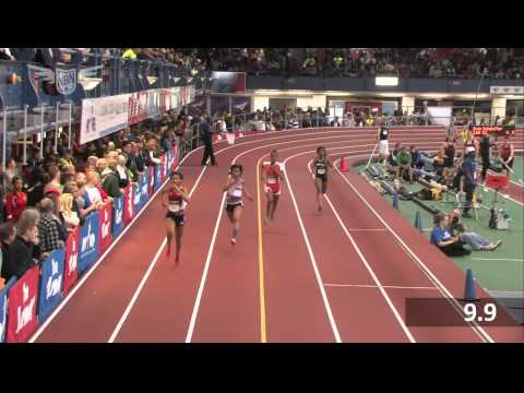 Girls 200m EE Heat 11 - New Balance Nationals Indoor 2013