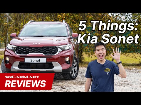 5 Things: The Kia Sonet Is The Most Connected Crossover | sgCarMart Reviews