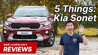 5 Things: The Kia Sonet Is The Most Connected Crossover | sgCarMart Reviews