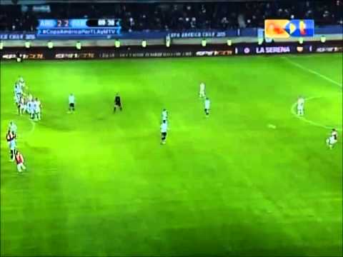 Gol de Lucas Barrios en el minuto 90 ante Argentina - Copa América 2015