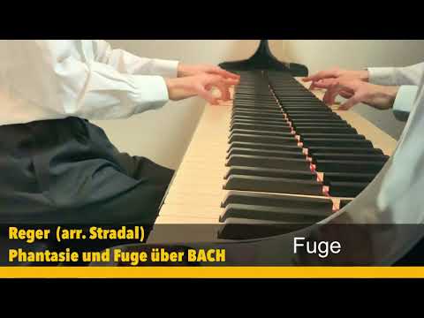 Reger: Phantasie und Fuge uber B-A-C-H (arr. Stradal, p1910)