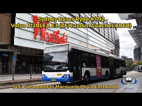 Sydney Buses #1712 - Volvo B12BLEA Euro 3 (ZF/Custom Coaches CB60)