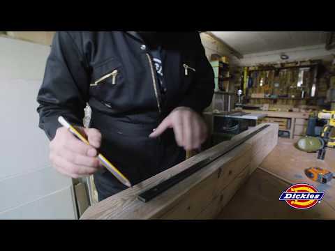 Dickies Redhawk Overall with Zip Front - Black - WD4839