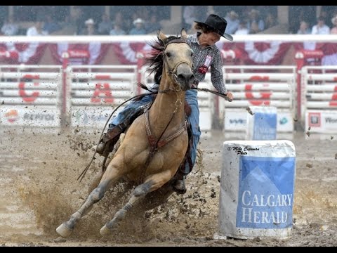 Barrel Racing 2016 Calgary Stampede Day 3