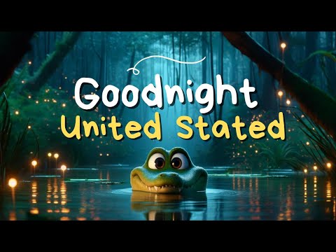 Goodnight United States🌌Peaceful Bedtime Journey Across America for Kids