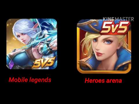 Mobile legends vs Heroes arena