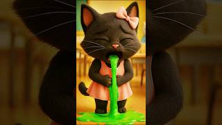 🤮🍌 Poison Banana? Why Mira’s Day Went Terribly Wrong #aicat #catshorts #cat
