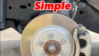 How to do a Brake job (Front Brakes) The correct way