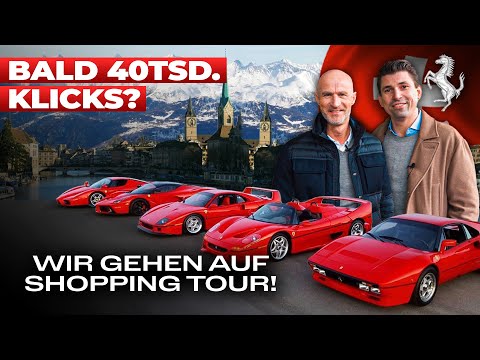 Wir fliegen nach Zürich und kaufen einen Ferrari aus der Big Five Serie!