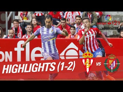 Resumen de Sporting de Gijón vs Real Valladolid (...